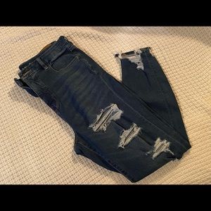 AE Curvy Super Hi-Rise Jeggings size 10 short